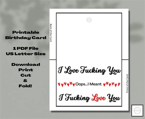 Printable Adult Anniversary Card Naughty Anniversary Card Etsy