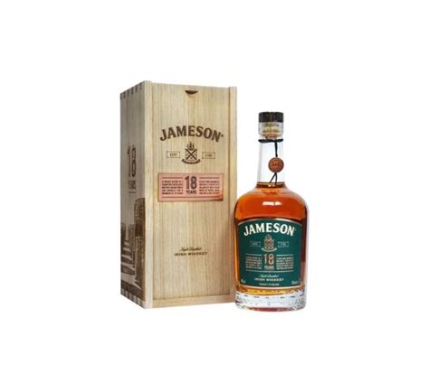 Buy Jameson 18 Year Old Irish Whiskey 70cl Wooden T Box Online Cash