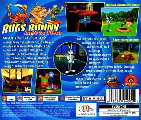 Bugs Bunny Lost In Time for PlayStation - Sales, Wiki, Release Dates ...