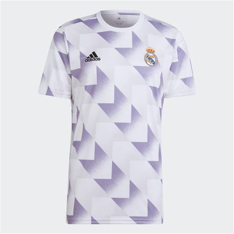 Adidas Real Madrid Pre Match Jersey White Adidas Il