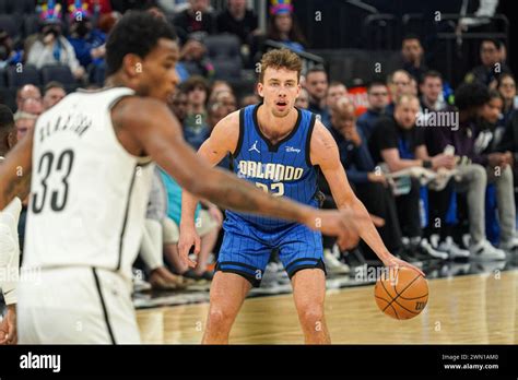 Orlando Florida Usa February 27 2024 Orlando Magic Forward Franz