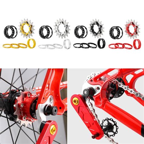 Single Speed Cassette Cog Fixed Gear Conversion Set Adapter Hub