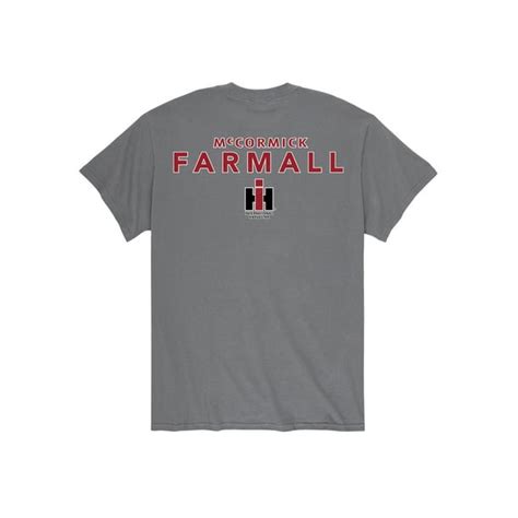 Farmall Ih Stacked Case Ih International Harvester Adult Short Sleeve Tee