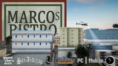 GTA San Andreas Marco S Bistro In EAST LOS SANTOS MOD YouTube