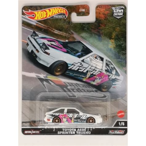 Hot Wheels Toyota Ae Sprinter Trueno Shopee Malaysia