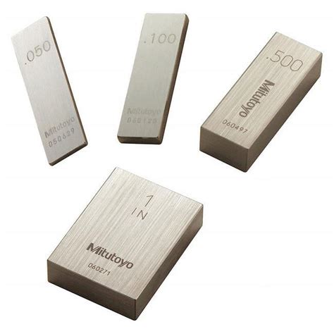 Mitutoyo In Rectangular Steel Asme Grade Gage Block