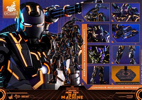 Hot Toys lança versão NEON TECH do Máquina de Combate Universo Marvel 616