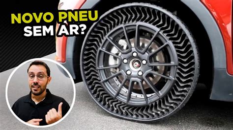 Novo e revolucionário pneu sem ar que nunca fura Veja detalhes