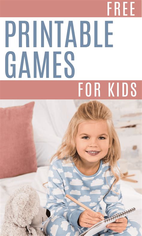 Printable Games For Kids Organized 31