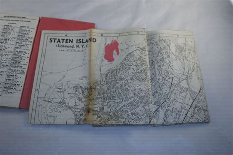 Borough Street Guide Of New York City Geographia Pb W Map Ebay