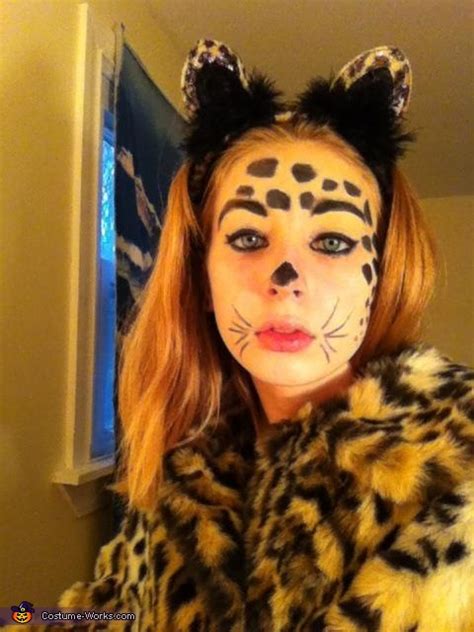 Homemade Leopard Costume