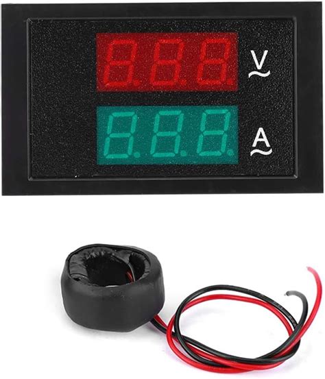 Voltmeter Dual Display Amperemeter F R Lehrmittel Amazon De Baumarkt