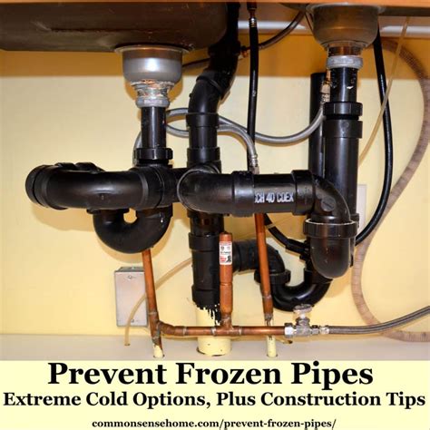 Prevent Frozen Pipes Extreme Cold Weather Construction Tips