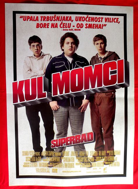 SUPERBAD 2007 JONAH HILL MICHAEL CERA GREG MOTTOLA UNIQUE SERBIAN MOVIE