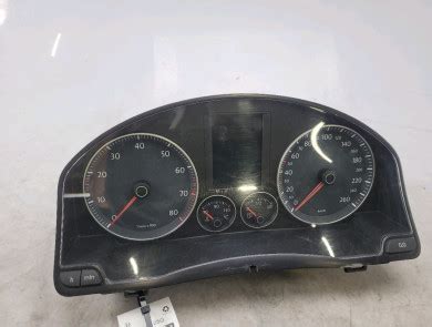 Odometer Used Volkswagen Eos Q X Z Gpa