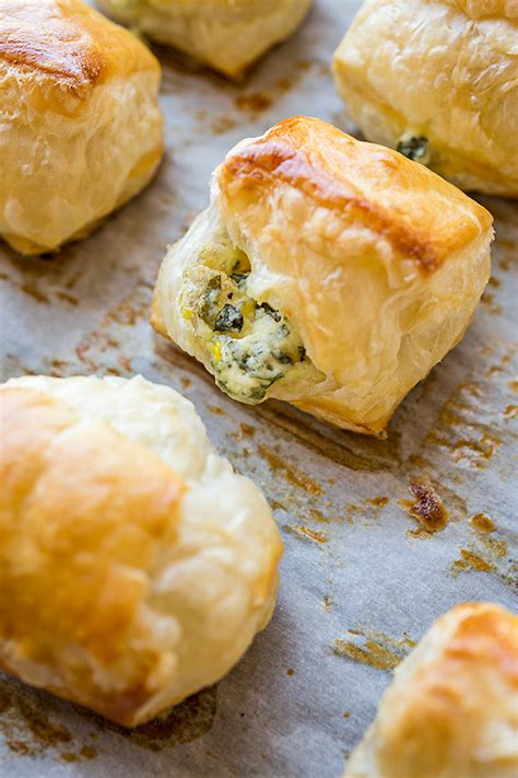 Puff Pastry Spinach Cheese Bites 448 Hot Sex Picture