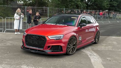 Hp Tte Audi Rs V Sportback With Decat Milltek Exhaust Launch