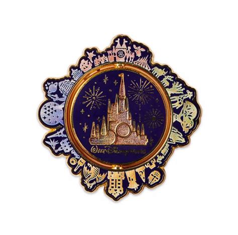 Disney Spinner Pin 50th Anniversary Mickey Mouse Limited Edition