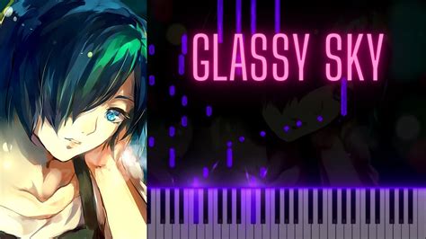 Glassy Sky Piano Tutorial Theishter Arr Tokyo Ghoul Youtube