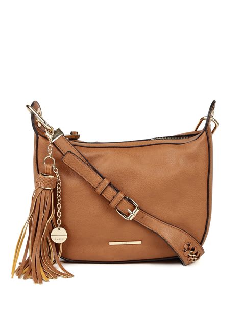 Buy Aldo Brown Solid Sling Bag Handbags For Women 2032774 Myntra