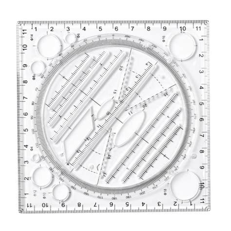 Regle Equerre R Gle D Chelle De Mesure Pour Dessin De Cercle