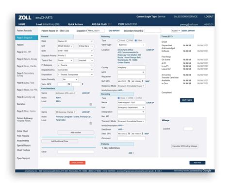 Ems Patient Care Reporting Epcr Software Zoll Data Systems