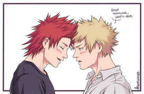 Bakugou Katsuki X Kirishima Eijirou Boku No Hero Academia Kirishima Eijirou Kirishima