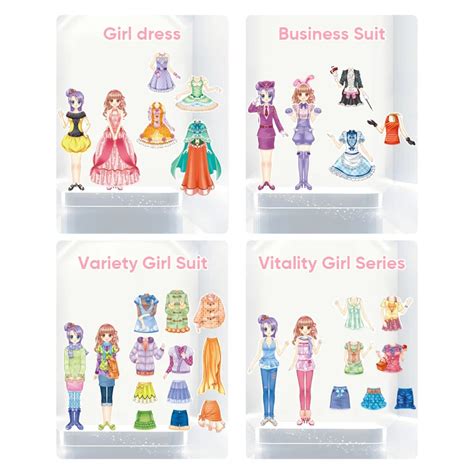 Sank Magnetic Princess Dress Up Paper Doll