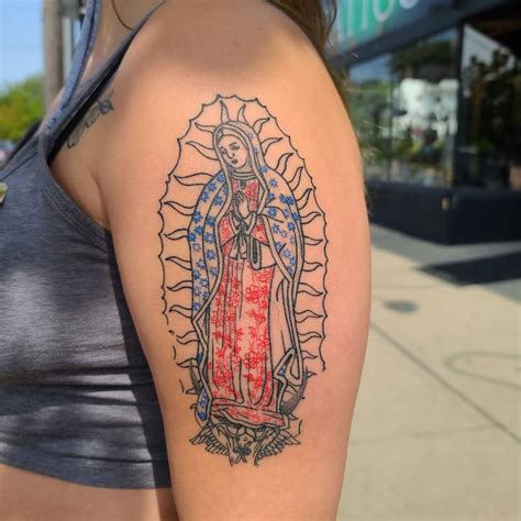 Virgin Mary Tattoo Ideas