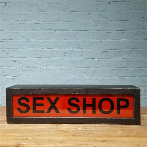 Illuminated Soho Sex Shop Sign Electric Reclamebord Catawiki