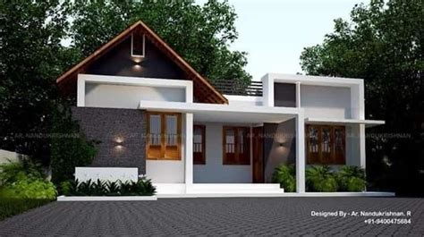 Pin By Shanmugam On Tapper Roof Small House Front Design Small House