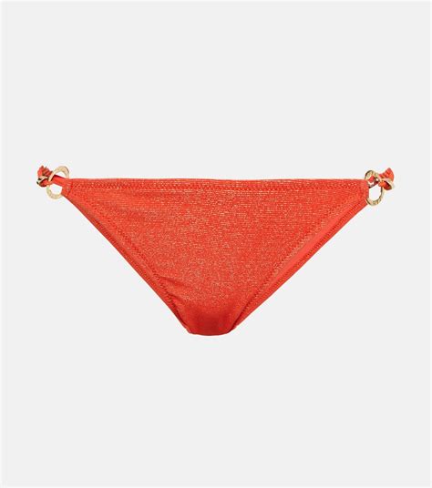 Morocco Bikini Bottoms In Red Heidi Klein Mytheresa
