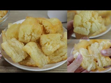 Cara Membuat Singkong Goreng Merekah Crispy Dan Gurih Banget YouTube