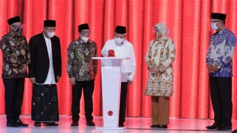 Resmikan 1 014 BLK Komunitas Wapres Ma Ruf Jabarkan Tantangan SDM RI