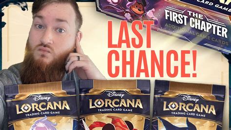 Unboxing Lorcana Series Booster Box Surprise Restock Youtube