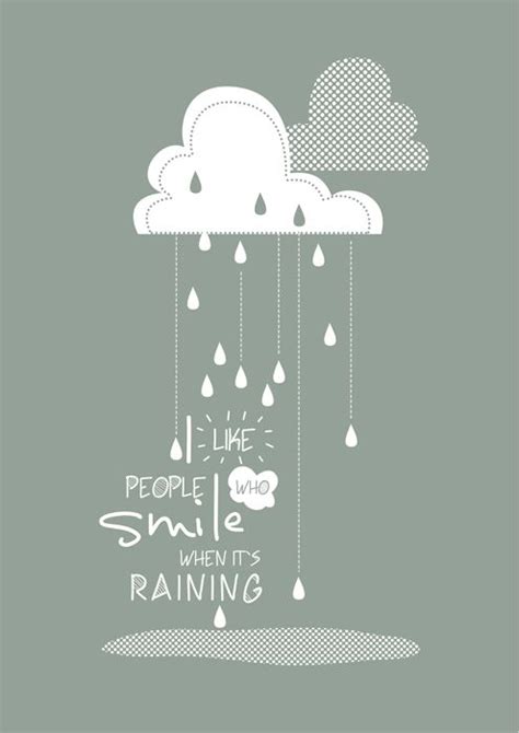 Raining Plakat Sklep Nice Wall