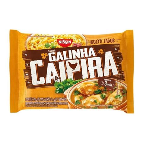 Nissin Lamen N Sabor Gal Caipira G Grupo Astoria