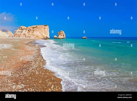 Aphrodite Beach near Paphos, Cyprus Stock Photo - Alamy