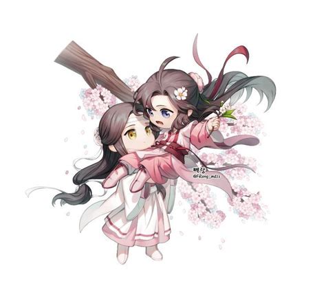 past mdzs watches the future | Chibi, Anime chibi, Chibi wallpaper