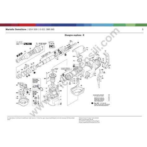 Ricambi Bosch Per Martello Demolitore Gsh