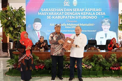 Pidato Ketua DPD RI Sarasehan Dan Serap Aspirasi Masyarakat Asosiasi