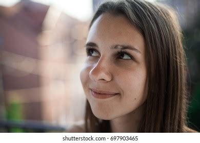 Nude Face Beauty Woman Long Hair Stock Photo 697903465 Shutterstock