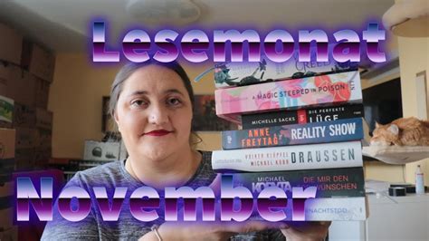 Lesemonat November B Cher Beendet Und Abgebrochene Youtube