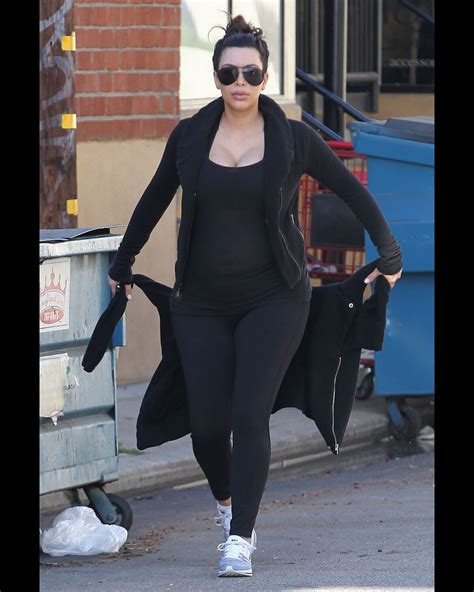 Photo Kim Kardashian Enceinte Et Sportive Quitte Les Tracy Anderson