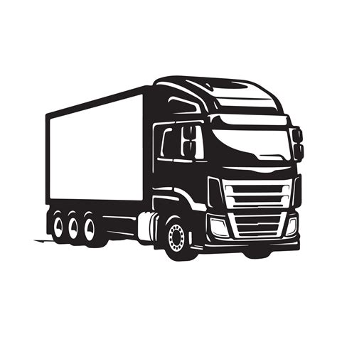 truck vector images truck logistik vector  vector art  vecteezy