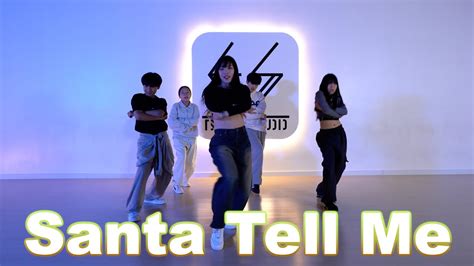 Ariana Grande Santa Tell Me Liny Choreography