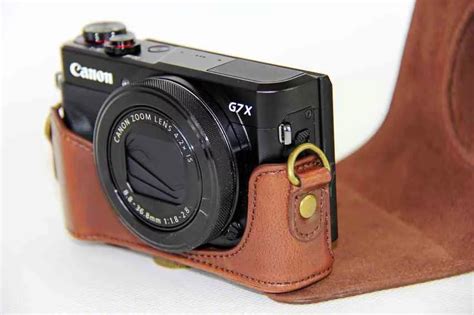 Pu Leather Camera Case For Canon Powershot G7x Mar Grandado