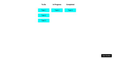 React Task Progress Codesandbox