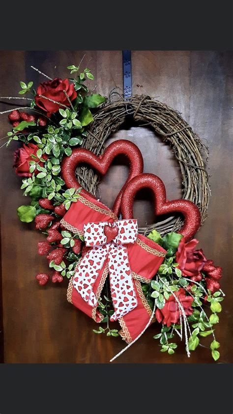 Pinterest In 2024 Diy Valentines Day Wreath Diy Valentines