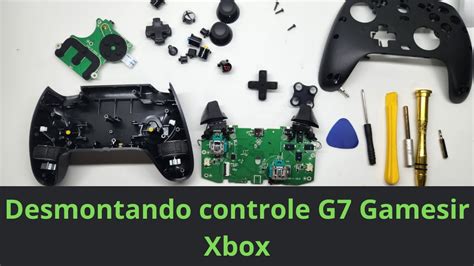 Como é o controle da Gamesir G7 para Xbox por dentro Teardown